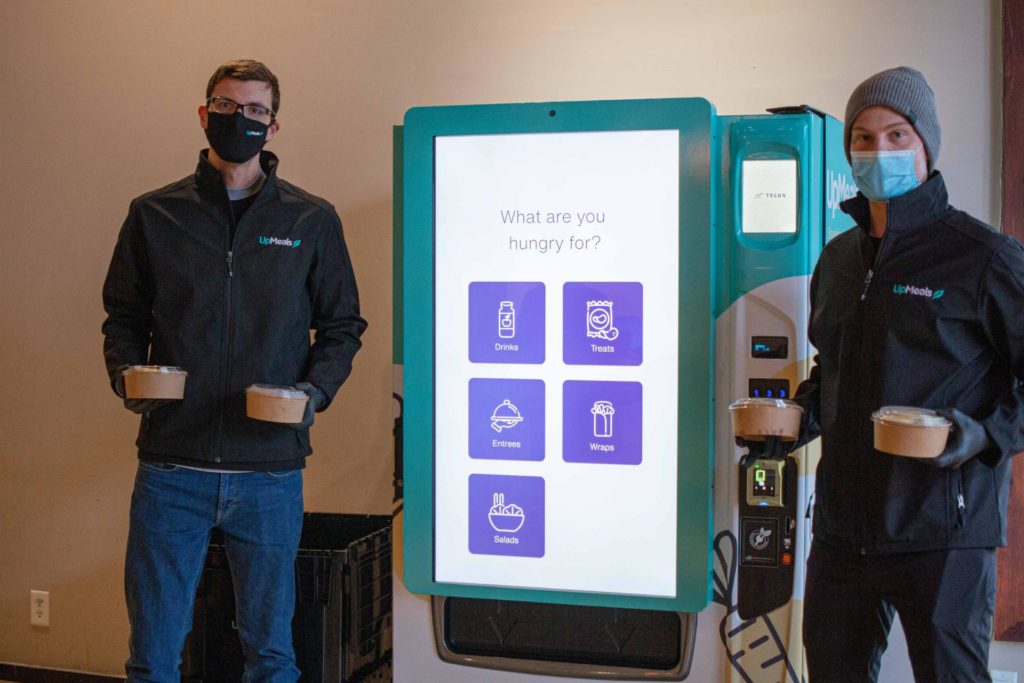 SmartVending safely stocked with healthy meals