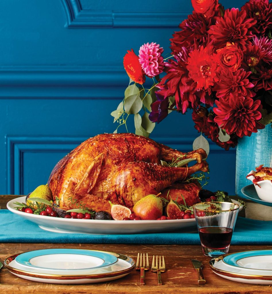 A large thanksgiving dinner, an example of a non-productive meal.